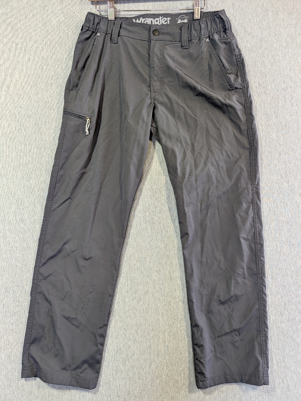 Wrangler Outdoor Utility Pants Men's 32 X 30 Gray Hiking